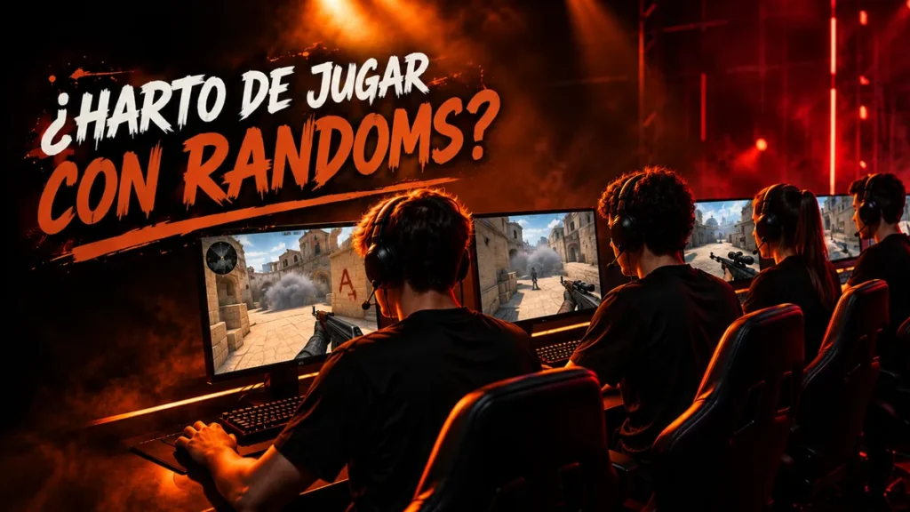 Esports de CS2: jugadores formando equipo para Counter-Strike 2 en Teamsmaker